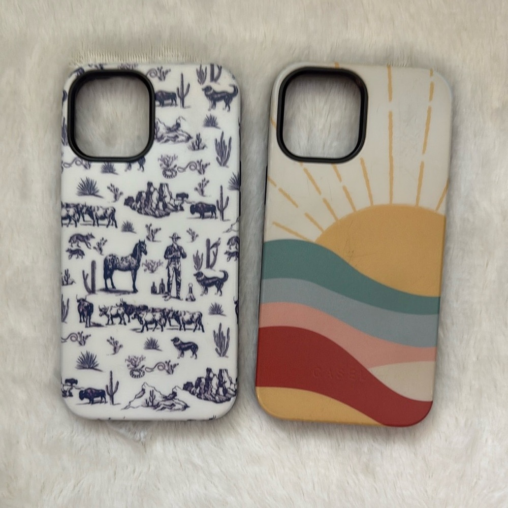 Lot of 2 Casely IPhone 12 Pro Max Cases